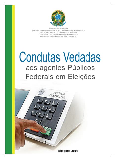 Cartilha - Condutas vedadas aos age...