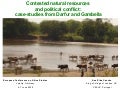 Cascao Leipzig Contested Natural Resources Horn Darfur Gambella