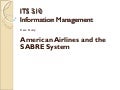 Case   american airlines and the sabre system