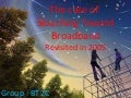 BA401Slouching toward broadband