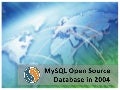 BA401 Case II_1 MySQL Open Source Database in 2004