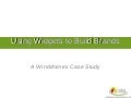 Case study on creating brand proposition based widgets 