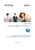 Case study IDMnet - AdProfile - Intencje Zakupowe - telewizja n