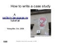 Case Study How To