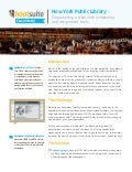 HootSuite in the Library -- A NYPL Case Study