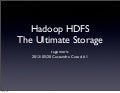 Hadoop HDFS: The Ultimate Storage