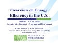 Overview of Energy Efficiency in the U.S.