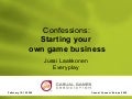 Starting a new game business