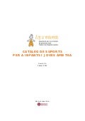 Cataleg de SUPORTS per infants i joves amb TEA