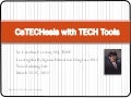 CaTECHchesis with TECH Tools