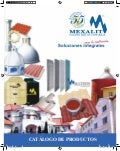 productos Mexalit Folleto