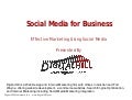 Social Media for Business - Commercial Real Estate Focused