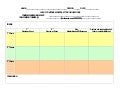 Compare and Contrast Chart