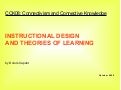 CCK08: Instructional Design