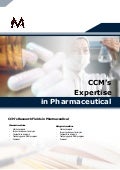 CCM‘s Expertise in Pharmaceuticals