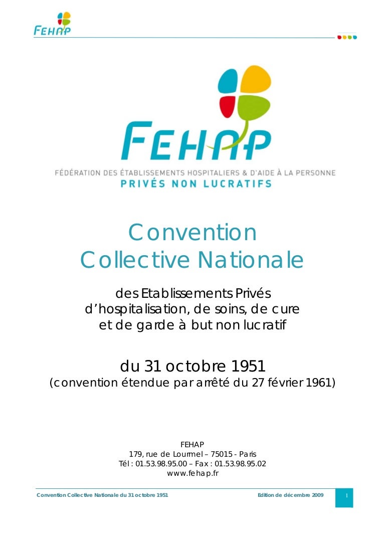 Convention collective nationale du 31 octobre 1951 Convention collective