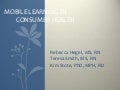 Mobile Learning in Consumer Health