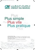 Résultats Crédit du Maroc