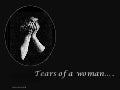 Tears of a woman
