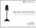Radio Branding For La2 M, Kyle Stuef, May 2010