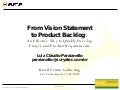From Vision Statement to Product Backlog