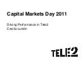 CMD2011 - Cecilia Lundin - Driving performance in Tele2