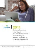 2011 RightNow Customer Experience Impact Report