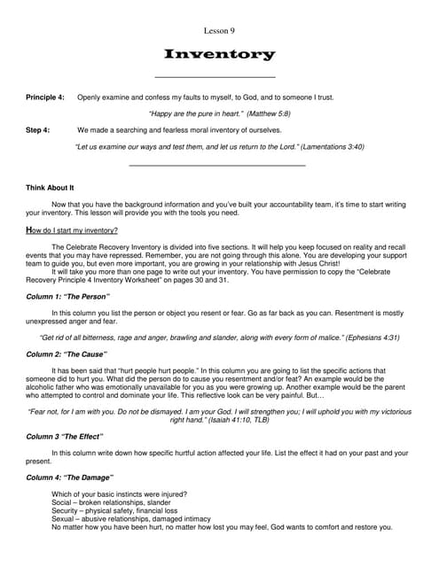 The 12 Steps of Recovery - savn sobriety workbook