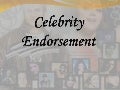 Celebrity endorsement main