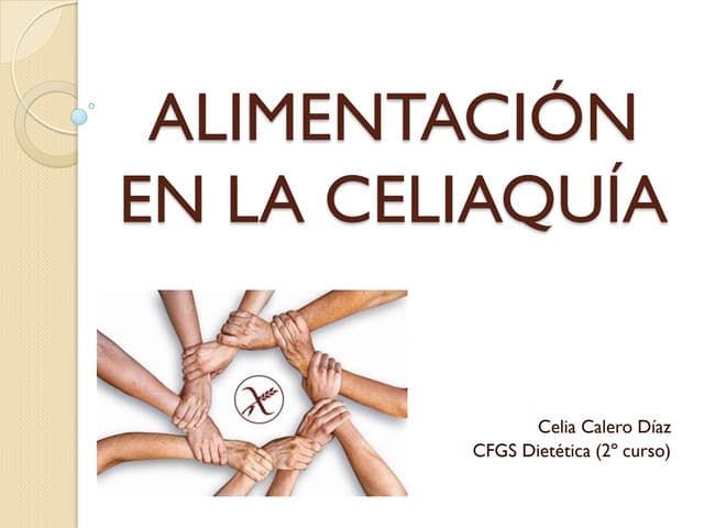 Alimentación en la celiaquía