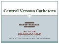 Precautions for Central Venous Catheters in Neonates