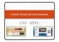 Ponencia Congreso Turismo: Centro Virtual de Convenciones UTPL
