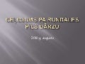 Ceļojums pa Rundāles pils dārzu