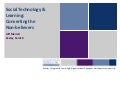 CETS 2012, Jeff Merrell & Keeley Sorokti, slides for Social Technology & Learning: Converting the Non-believers