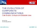 The Evolution of Corporate Communications