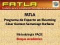 Bloque Académico del Aula Virtual
