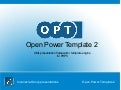 Open Power Template 2 presentation