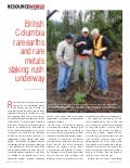 Resource World Magazine Feature:  Rocky Mountain Rare Metal Belt