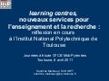 Learning centre : application du concept à l'INPT