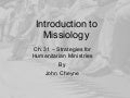 Ch.31   strategies for humanitarian ministry