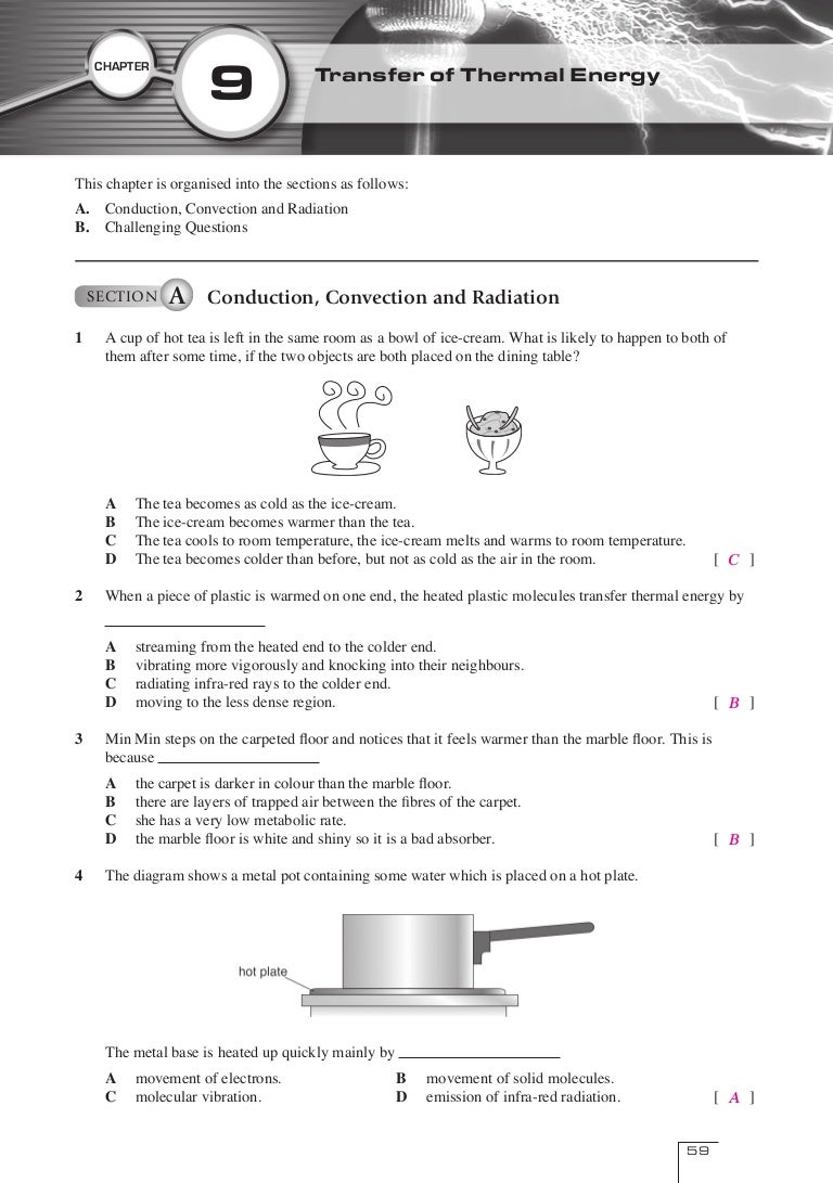 Worksheets Convection Conduction Radiation Worksheet conduction convection and radiation worksheet sharebrowse delibertad