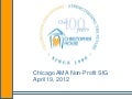Chicago AMA | April 19 Event Featuring Ben Underwood, Christopher House