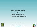 What is Social Media - Workshop For the Central Chamber of Commerce