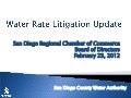 Water Rate Litigation Update