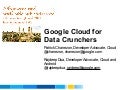 CloudOps evening presentation from Google