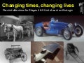EcoLogic unit of work: &rsquo;Changing Times, Changing Lives&rsquo; slideshow
