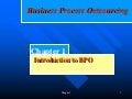 Business Process Outsourcing