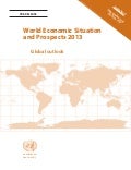 Chapter 1: The Global Economic Outlook of the World Economic Situation and Prospects 2013