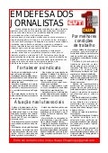 Chapa 1 - Jornalistas SP - Folheto de Divulgação
