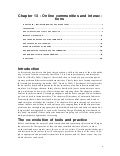 Chapter 13 online communities and interactions